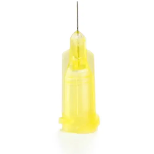 Dosiernadel, (L) 6.35 mm, gelb, Gauge 32, Innen-Ø 0.1 mm, 932025-TE, Packung mit 50 Stück Saisonangebot