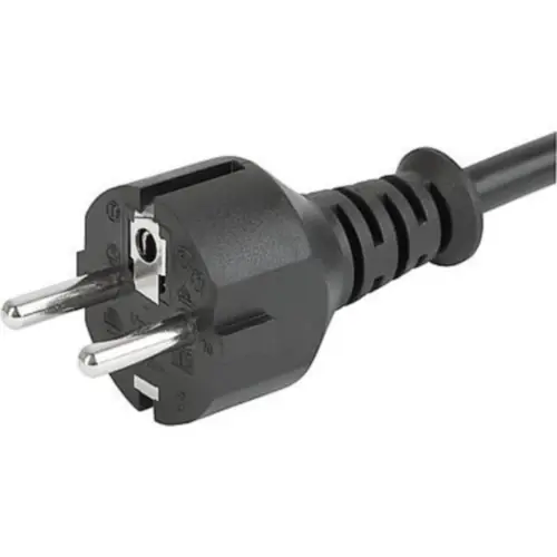 Knallerangebot Geräteanschlusskabel, Europa, Stecker Typ E + F, gerade auf C13-Dose, gerade, H05VV-F3G0,75 mm², schwarz, 1.5 m, 6051.2063